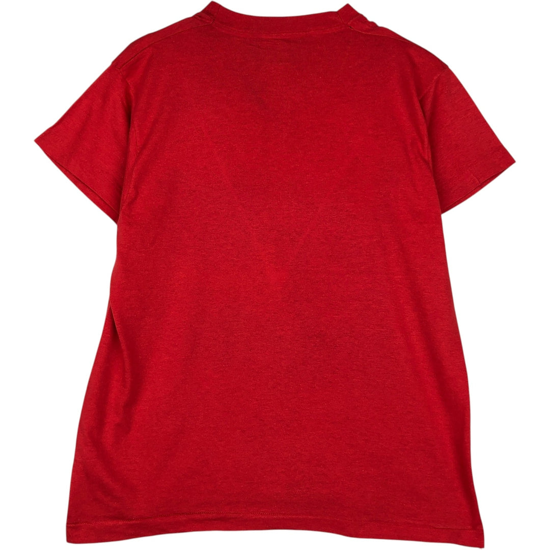 80s-90'S Screen Stars Nestlé Crunch Advertising T-Shirt, Made in USA, Men's Size L (approx.), Vintage cotton red type Vintage Second Hand