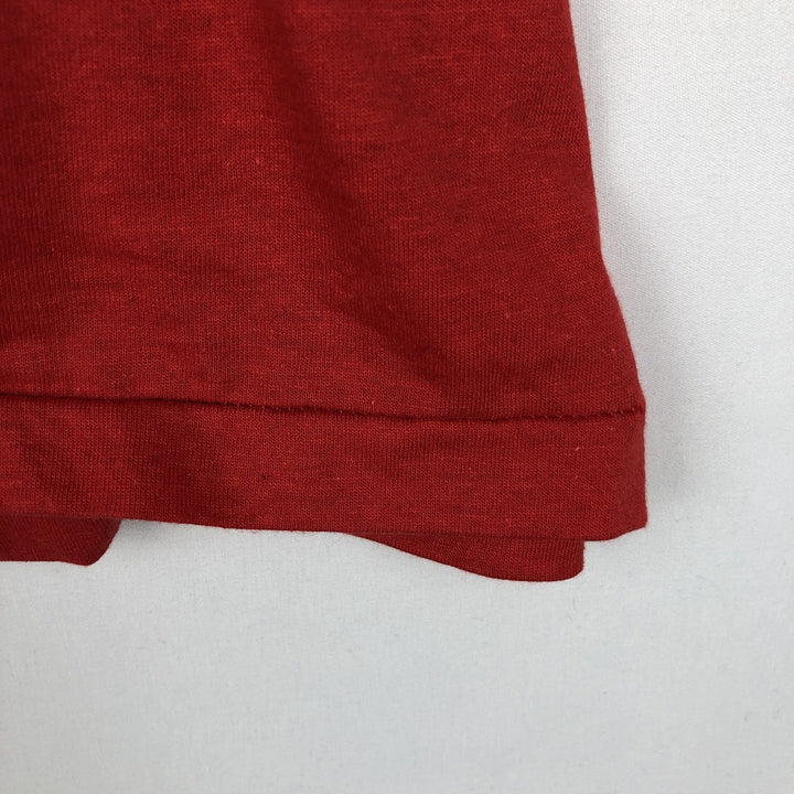 80s-90'S Screen Stars Nestlé Crunch Advertising T-Shirt, Made in USA, Men's Size L (approx.), Vintage cotton red type Vintage Second Hand