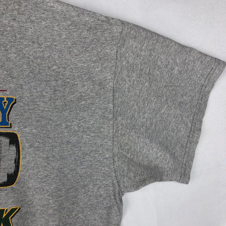 90s-00'S Delta Pro Weight Parody Print T-Shirt, Made in USA, Men's XL equivalent, Vintage cotton gray type Vintage Second Hand