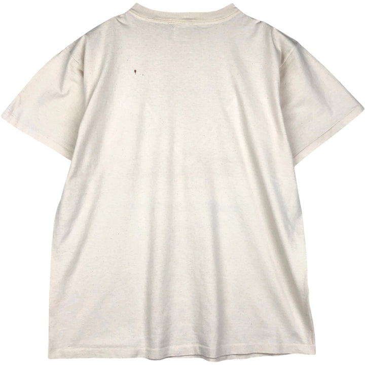 90'S Delta DOS EQUIS XX Advertising T-Shirt, Made in USA, Men's XL equivalent, Vintage cotton Beige type Vintage Second Hand
