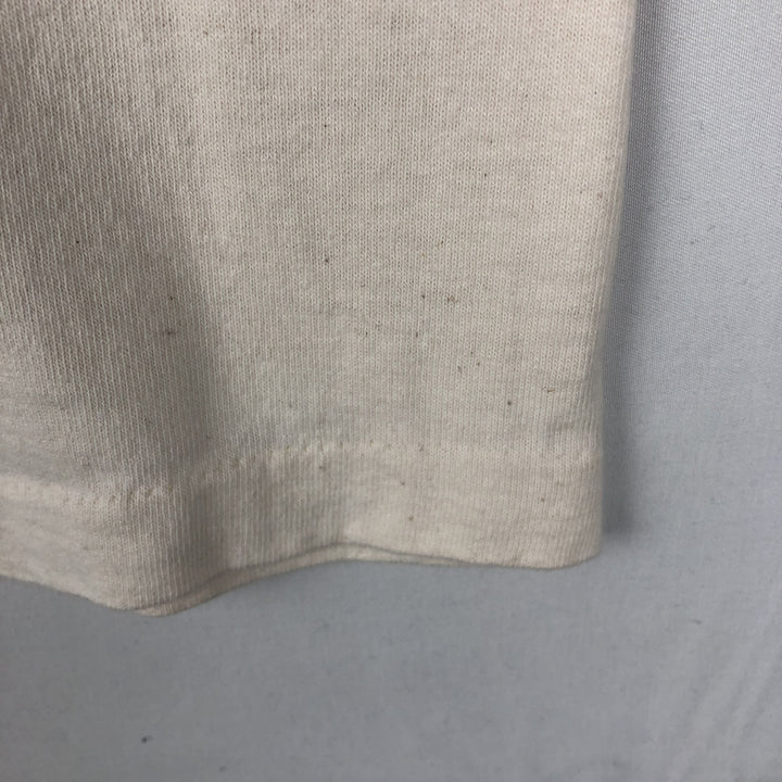 90'S Delta DOS EQUIS XX Advertising T-Shirt, Made in USA, Men's XL equivalent, Vintage cotton Beige type Vintage Second Hand