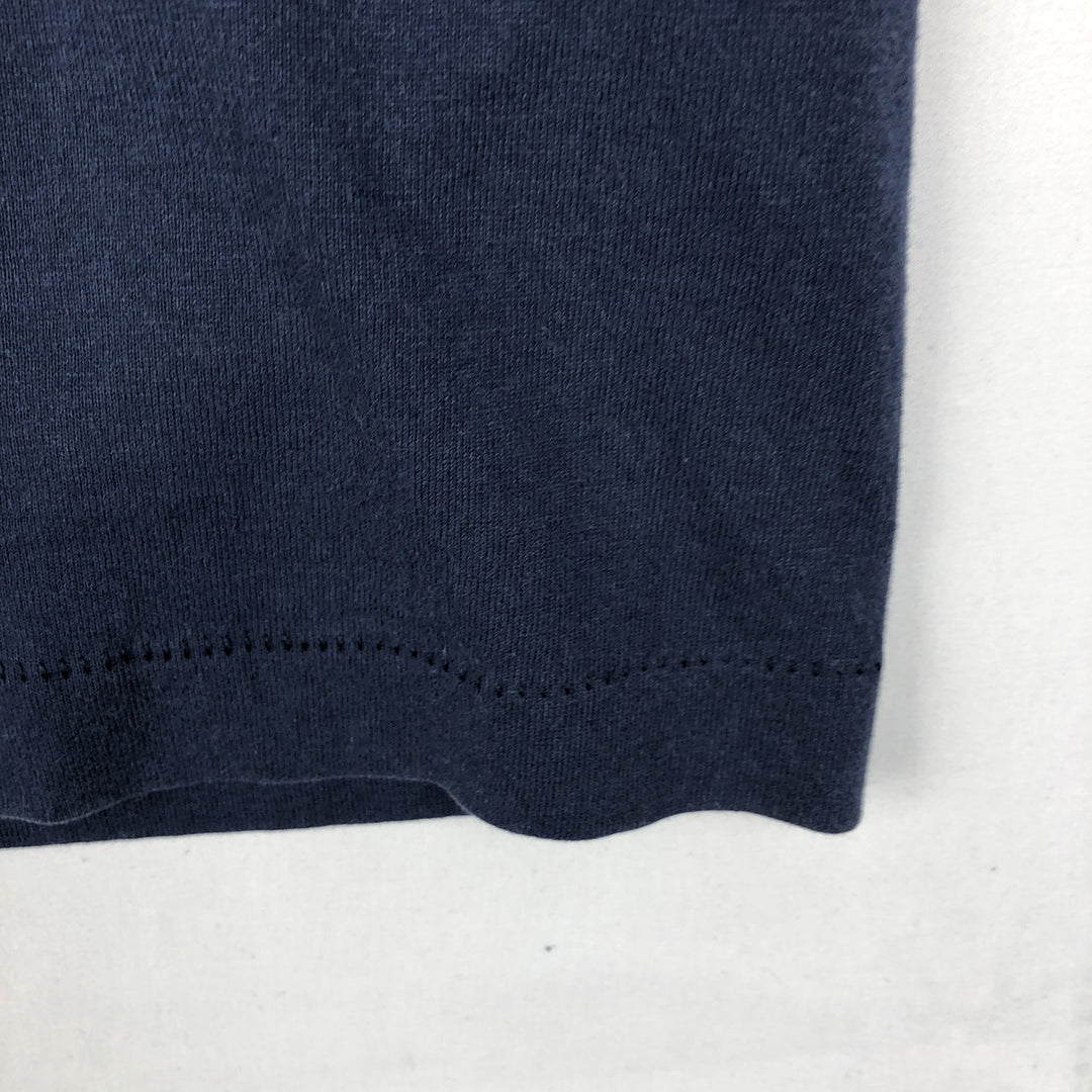 90'S Fruit of the Loom Best Northwest Savings Bank Advertising T-Shirt, Made in USA, Men's XL equivalent, Vintage cotton navy blue type Vintage Second Hand