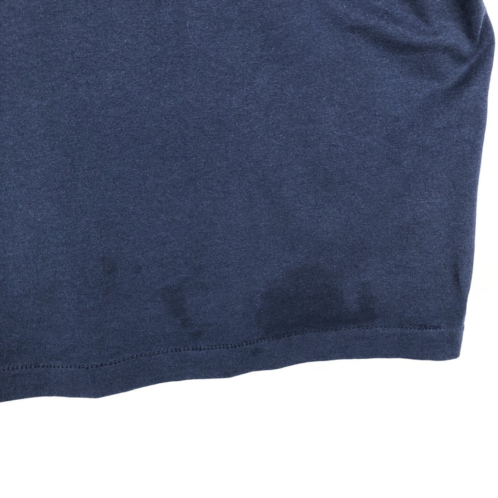 90'S Fruit of the Loom Best Northwest Savings Bank Advertising T-Shirt, Made in USA, Men's XL equivalent, Vintage cotton navy blue type Vintage Second Hand