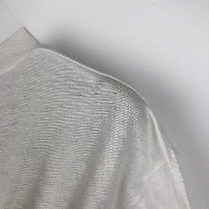 80s-90'S Hershey's advertising T-shirt, Made in USA, Men's size L equivalent, Vintage cotton white type Vintage Second Hand