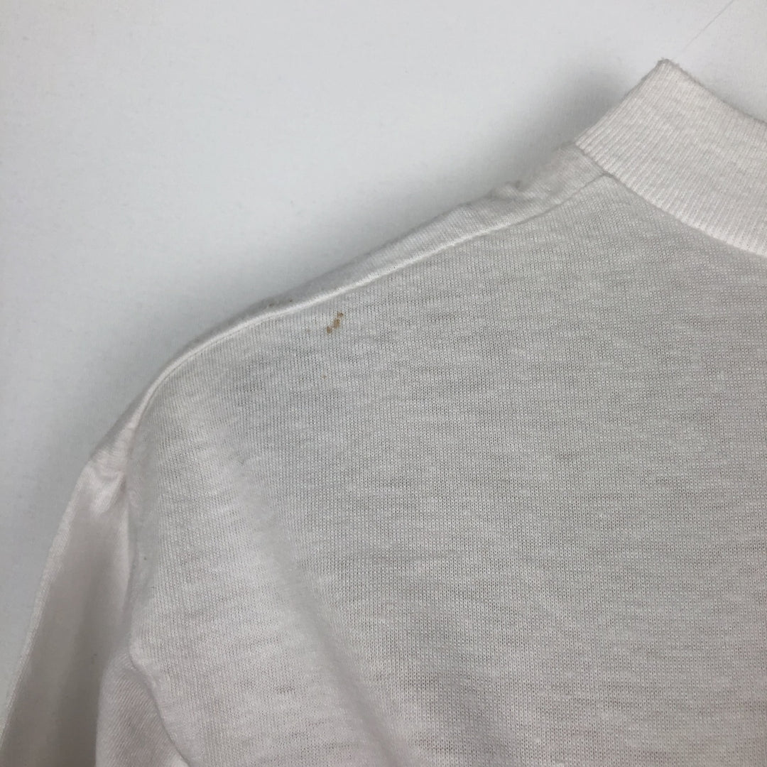 80s-90'S Hershey's advertising T-shirt, Made in USA, Men's size L equivalent, Vintage cotton white type Vintage Second Hand