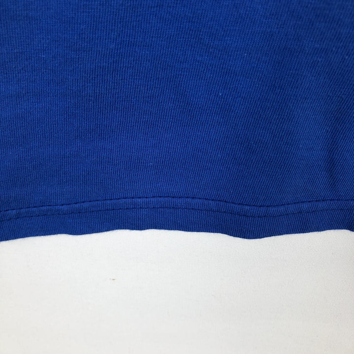 90'S Hanes BEEFY-T Soft-Switch Advertising T-Shirt, Men's XL equivalent, Vintage cotton blue type Vintage Second Hand