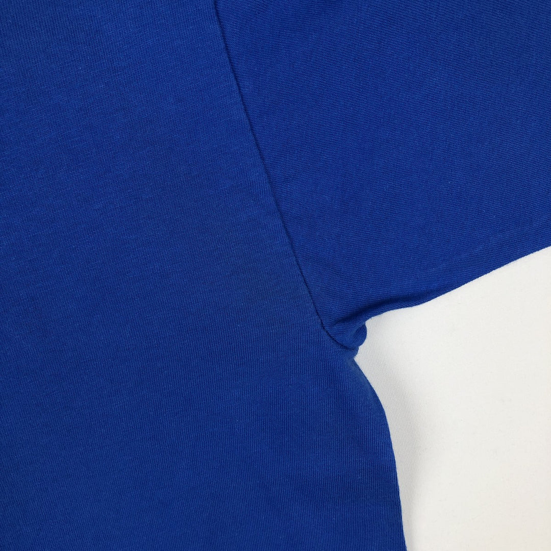 90'S Hanes BEEFY-T Soft-Switch Advertising T-Shirt, Men's XL equivalent, Vintage cotton blue type Vintage Second Hand