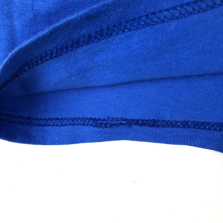 90'S Hanes BEEFY-T Soft-Switch Advertising T-Shirt, Men's XL equivalent, Vintage cotton blue type Vintage Second Hand