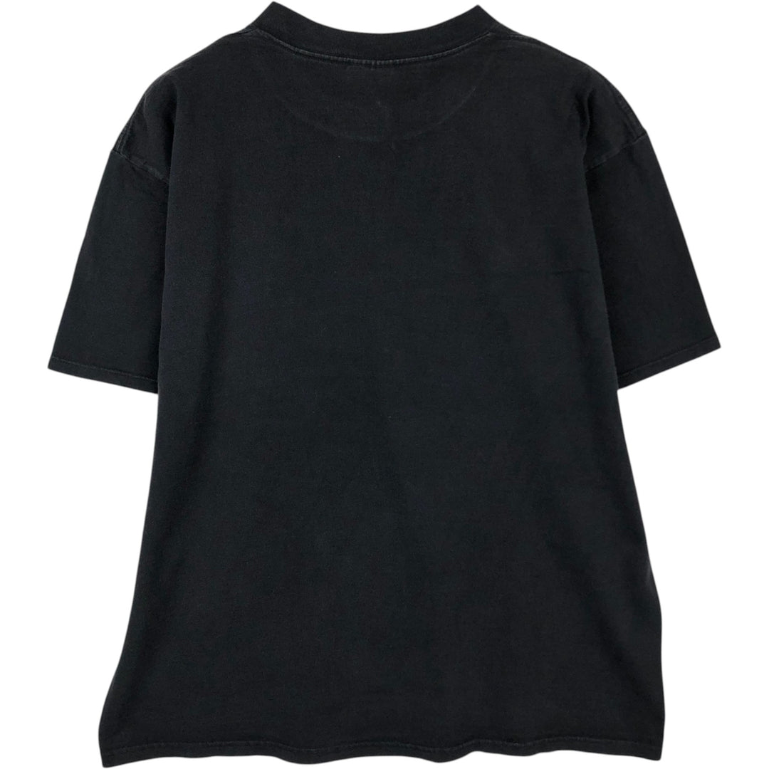 90'S Gildan JAVA Advertising T-Shirt, Made in USA, Men's XL equivalent, Vintage cotton black type Vintage Second Hand