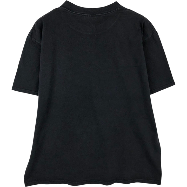 90'S Gildan JAVA Advertising T-Shirt, Made in USA, Men's XL equivalent, Vintage cotton black type Vintage Second Hand