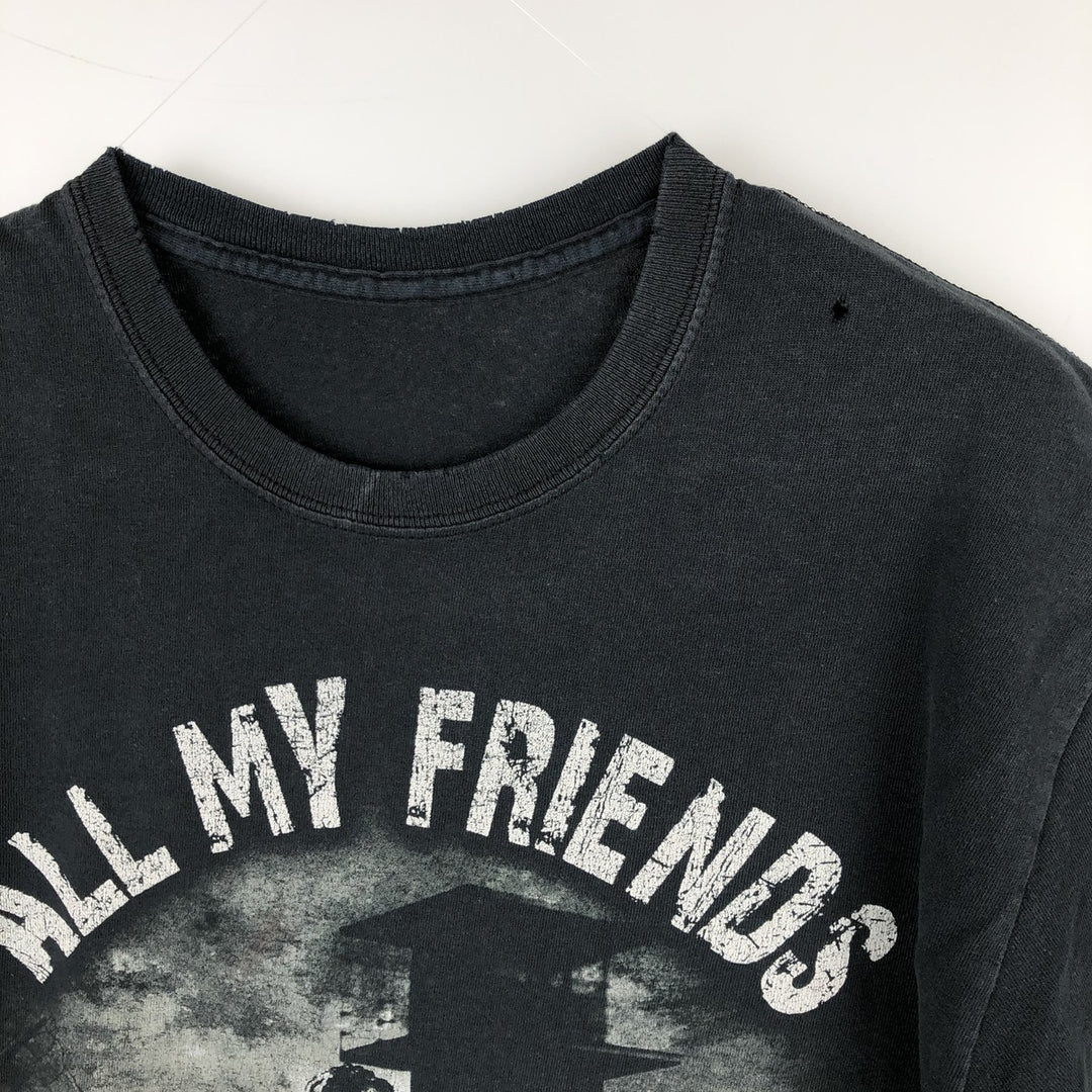THE WALKING DEAD The Walking Dead Movie T-shirt Men's S size unclear black type Vintage Second Hand