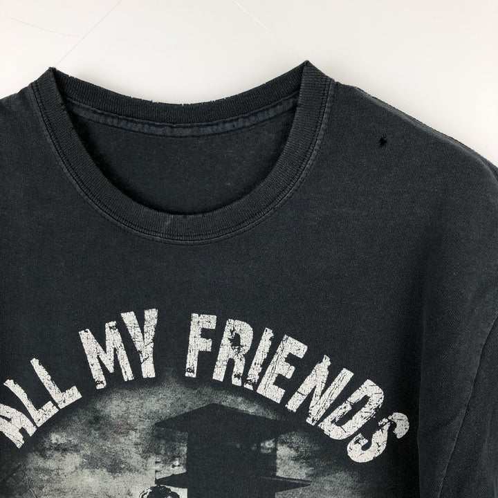 THE WALKING DEAD The Walking Dead Movie T-shirt Men's S size unclear black type Vintage Second Hand