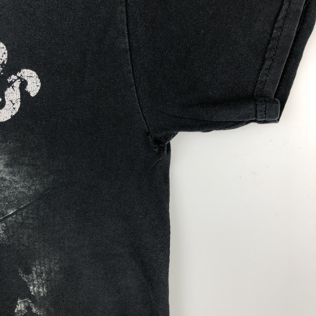 THE WALKING DEAD The Walking Dead Movie T-shirt Men's S size unclear black type Vintage Second Hand