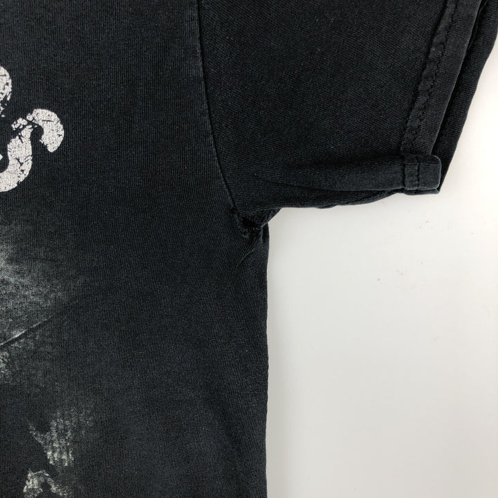 THE WALKING DEAD The Walking Dead Movie T-shirt Men's S size unclear black type Vintage Second Hand