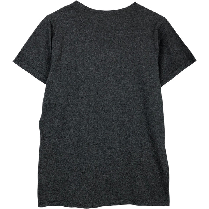 THE SANDLOT Print Movie T-Shirt, Men's Size M (approx.) unclear Charcoal Vintage Second Hand