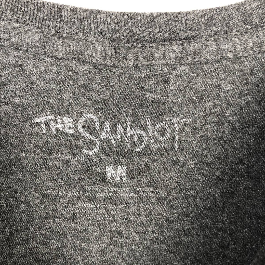 THE SANDLOT Print Movie T-Shirt, Men's Size M (approx.) unclear Charcoal Vintage Second Hand