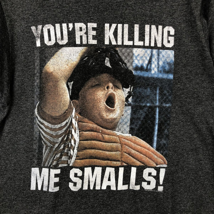 THE SANDLOT Print Movie T-Shirt, Men's Size M (approx.) unclear Charcoal Vintage Second Hand