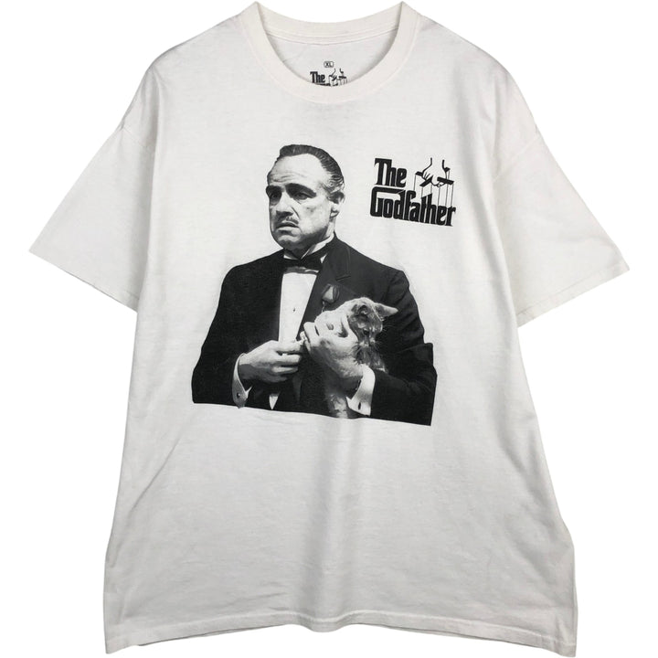 Ripple Junction THE GODFATHER Movie T-Shirt (Men's XL equivalent) cotton white type Vintage Second Hand