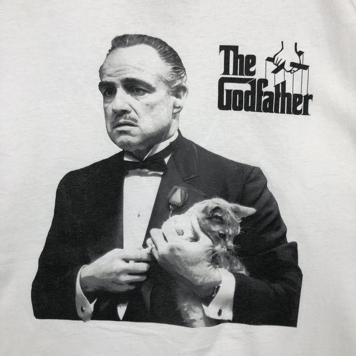Ripple Junction THE GODFATHER Movie T-Shirt (Men's XL equivalent) cotton white type Vintage Second Hand