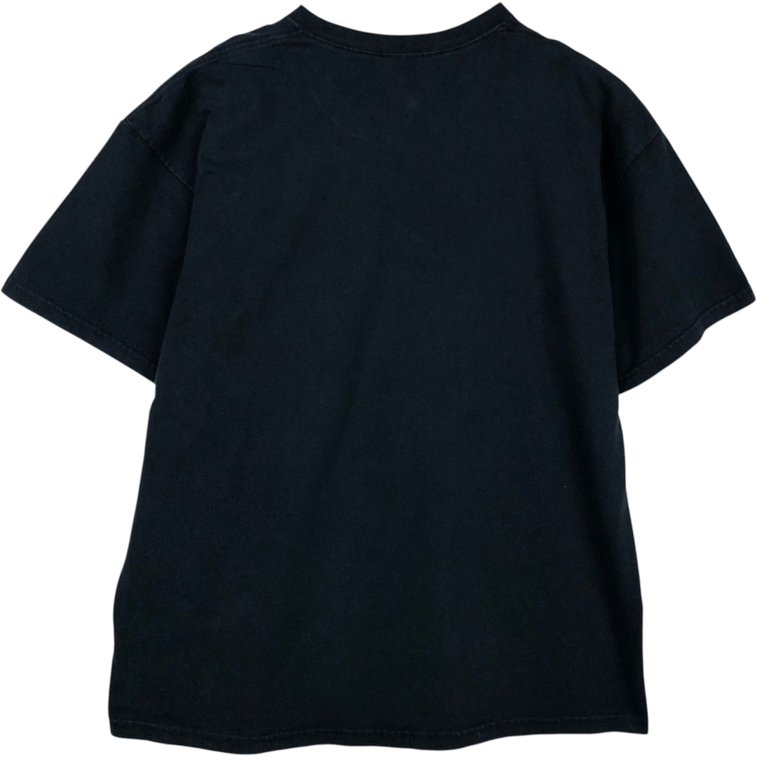 THE EXPENDABLES Skull Pattern Movie T-Shirt (Men's Size L) unclear black type Vintage Second Hand
