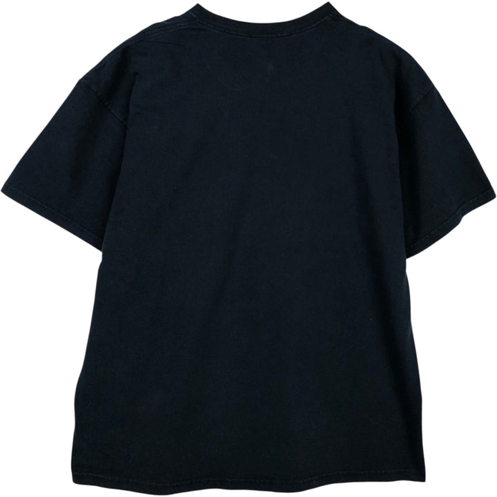 THE EXPENDABLES Skull Pattern Movie T-Shirt (Men's Size L) unclear black type Vintage Second Hand