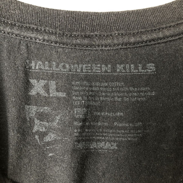 HALLOWEEN KILLS Movie T-Shirt (Men's XL equivalent) cotton black type Vintage Second Hand