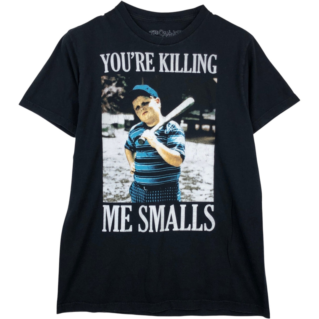 THE SANDLOT Movie T-shirt (Men's size M) cotton black type Vintage Second Hand
