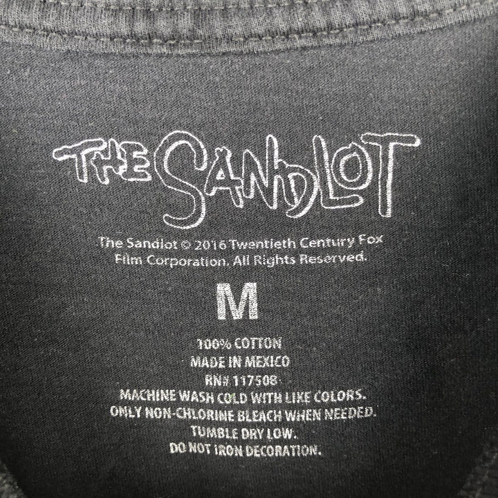 THE SANDLOT Movie T-shirt (Men's size M) cotton black type Vintage Second Hand