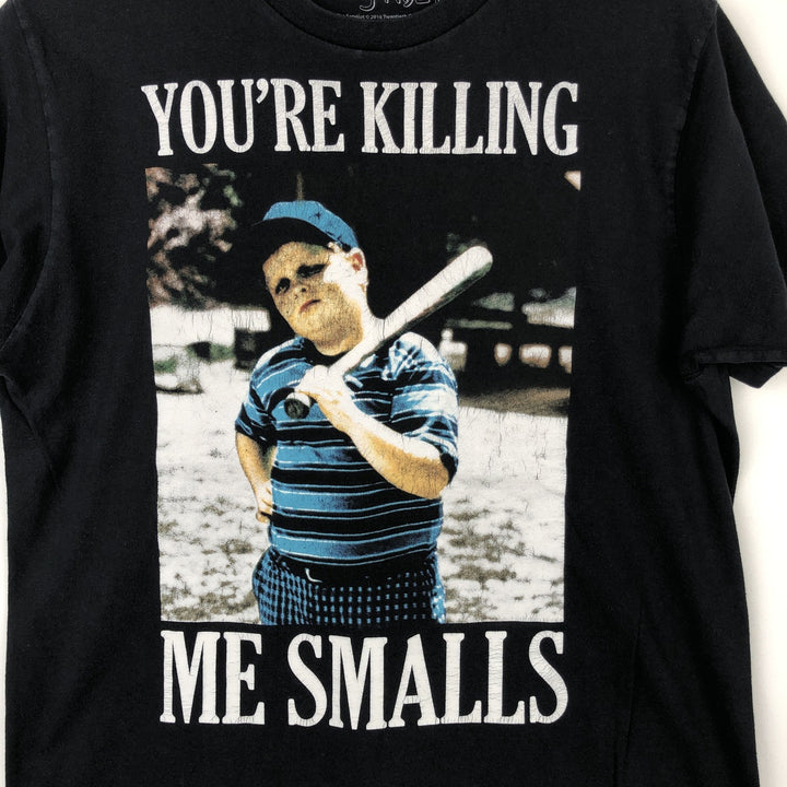 THE SANDLOT Movie T-shirt (Men's size M) cotton black type Vintage Second Hand