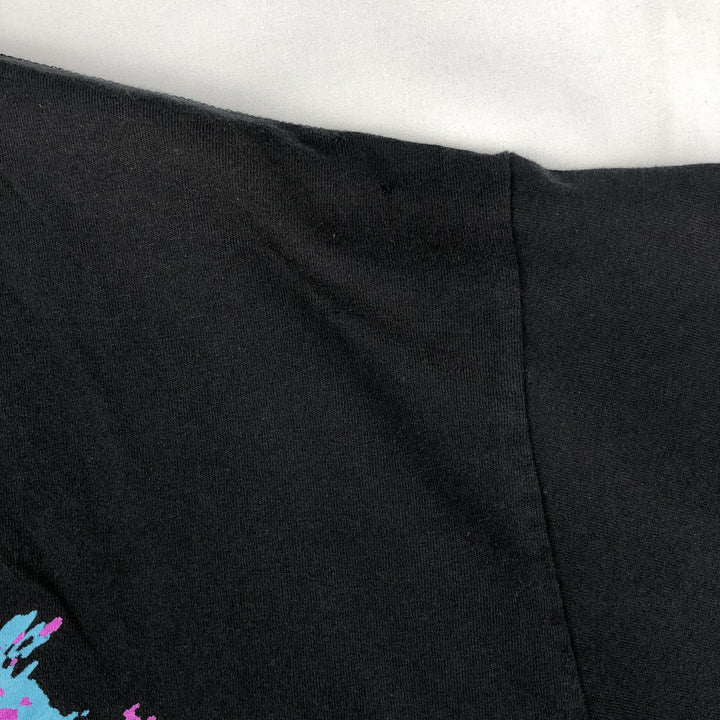 STRANGER THINGS Stranger Things Movie T-shirt Men's XL size cotton black type Vintage Second Hand