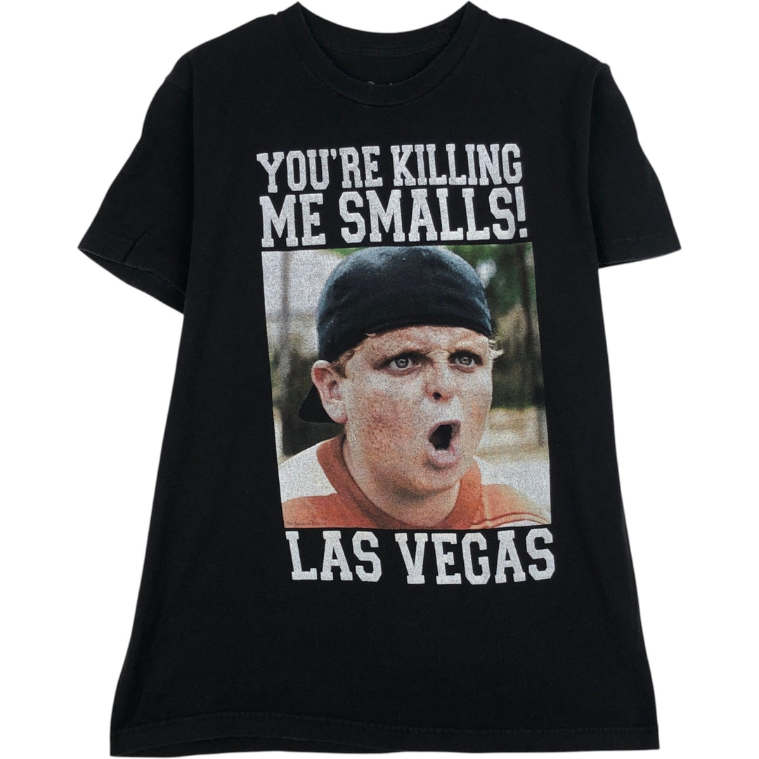 THE SANDLOT Movie T-shirt (Men's size M) cotton black type Vintage Second Hand