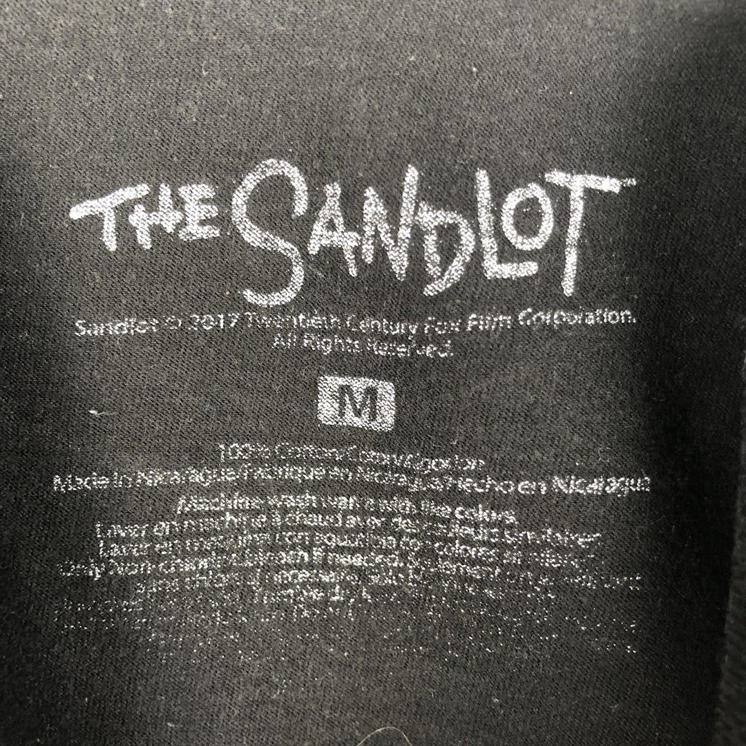 THE SANDLOT Movie T-shirt (Men's size M) cotton black type Vintage Second Hand
