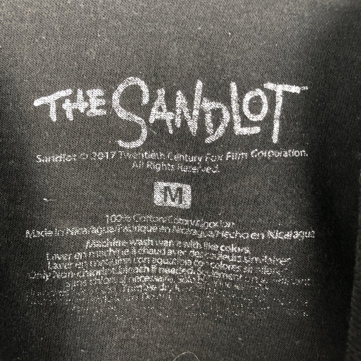 THE SANDLOT Movie T-shirt (Men's size M) cotton black type Vintage Second Hand