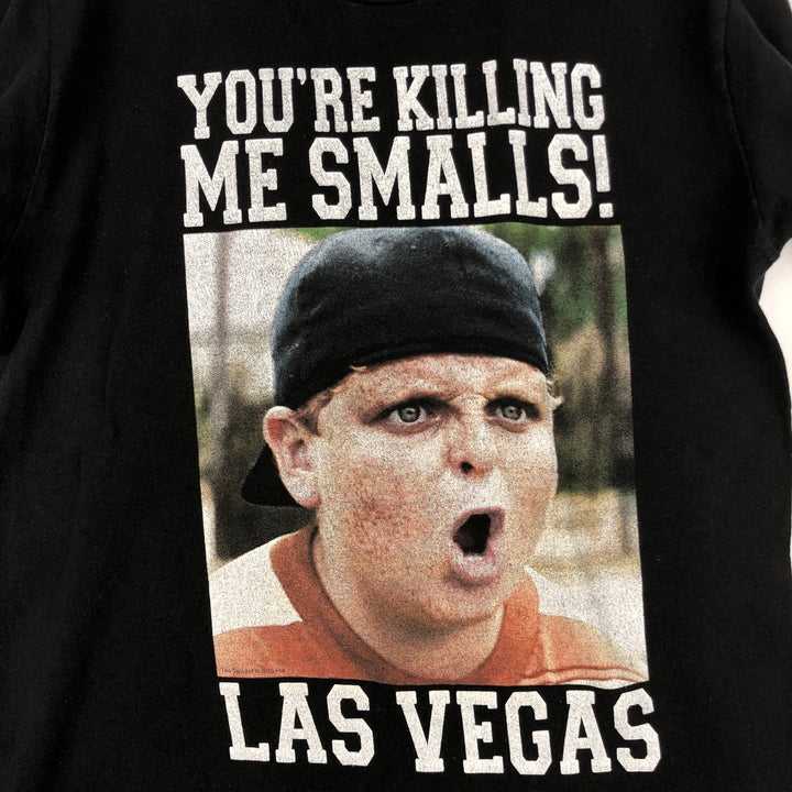THE SANDLOT Movie T-shirt (Men's size M) cotton black type Vintage Second Hand