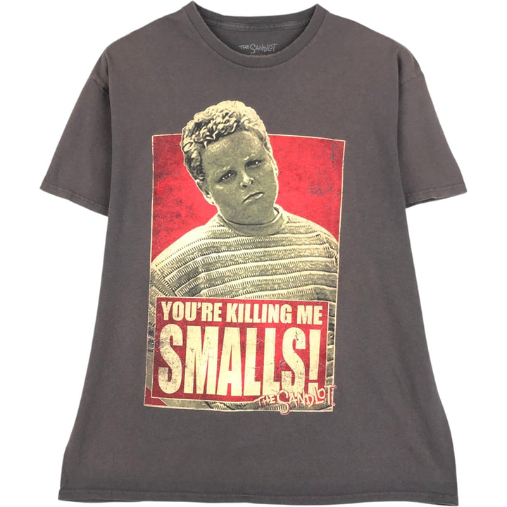 THE SANDLOT Movie T-shirt (Men's size L) cotton gray type Vintage Second Hand