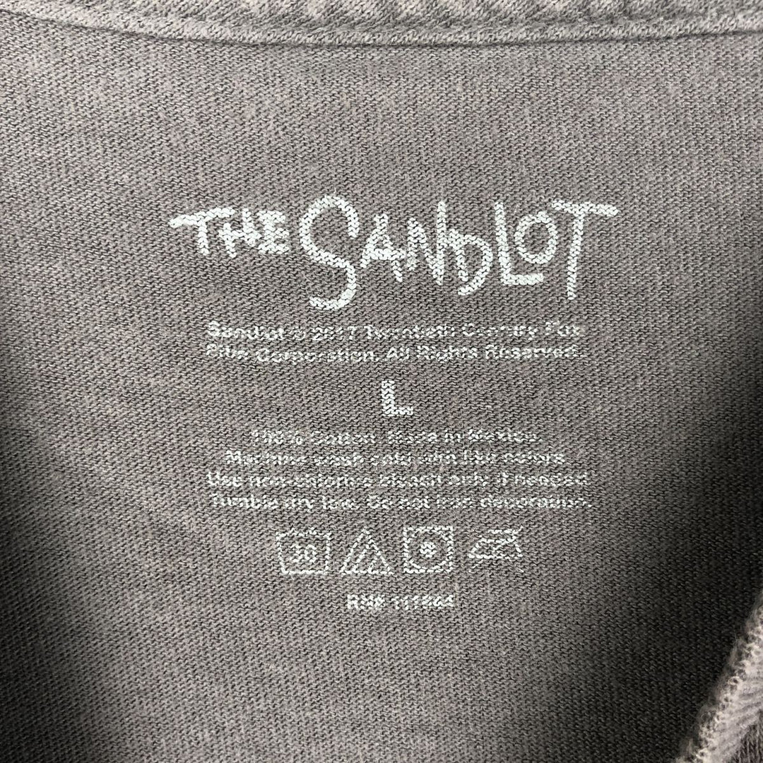 THE SANDLOT Movie T-shirt (Men's size L) cotton gray type Vintage Second Hand