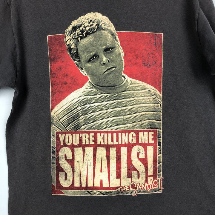 THE SANDLOT Movie T-shirt (Men's size L) cotton gray type Vintage Second Hand