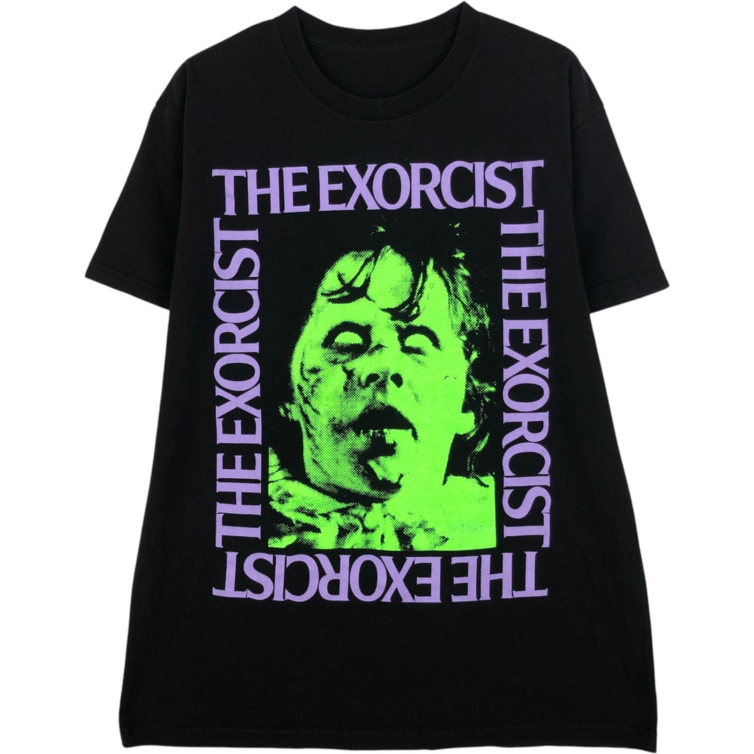 THE EXORCIST Movie T-shirt for men, size M unclear black type Vintage Second Hand