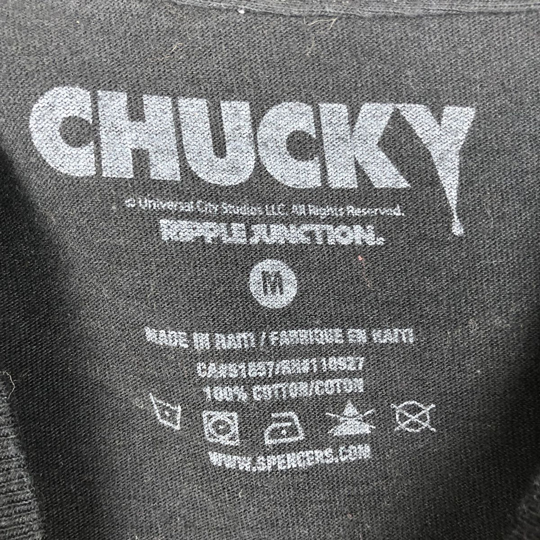 Ripple Junction CHILD'S PLAY CHUCKY Movie T-Shirt (Men's Size M) cotton black type Vintage Second Hand