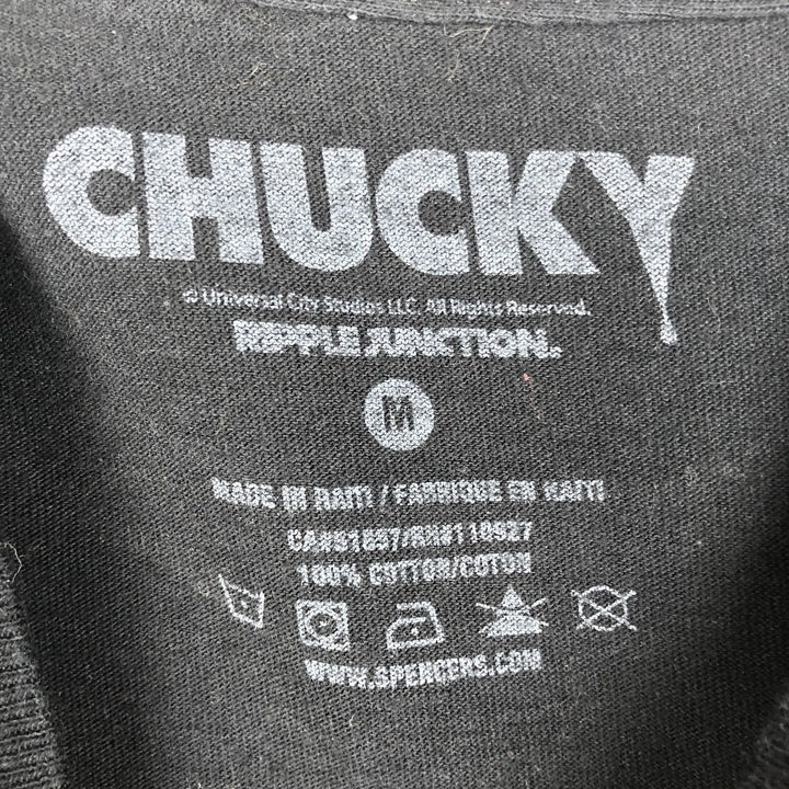 Ripple Junction CHILD'S PLAY CHUCKY Movie T-Shirt (Men's Size M) cotton black type Vintage Second Hand