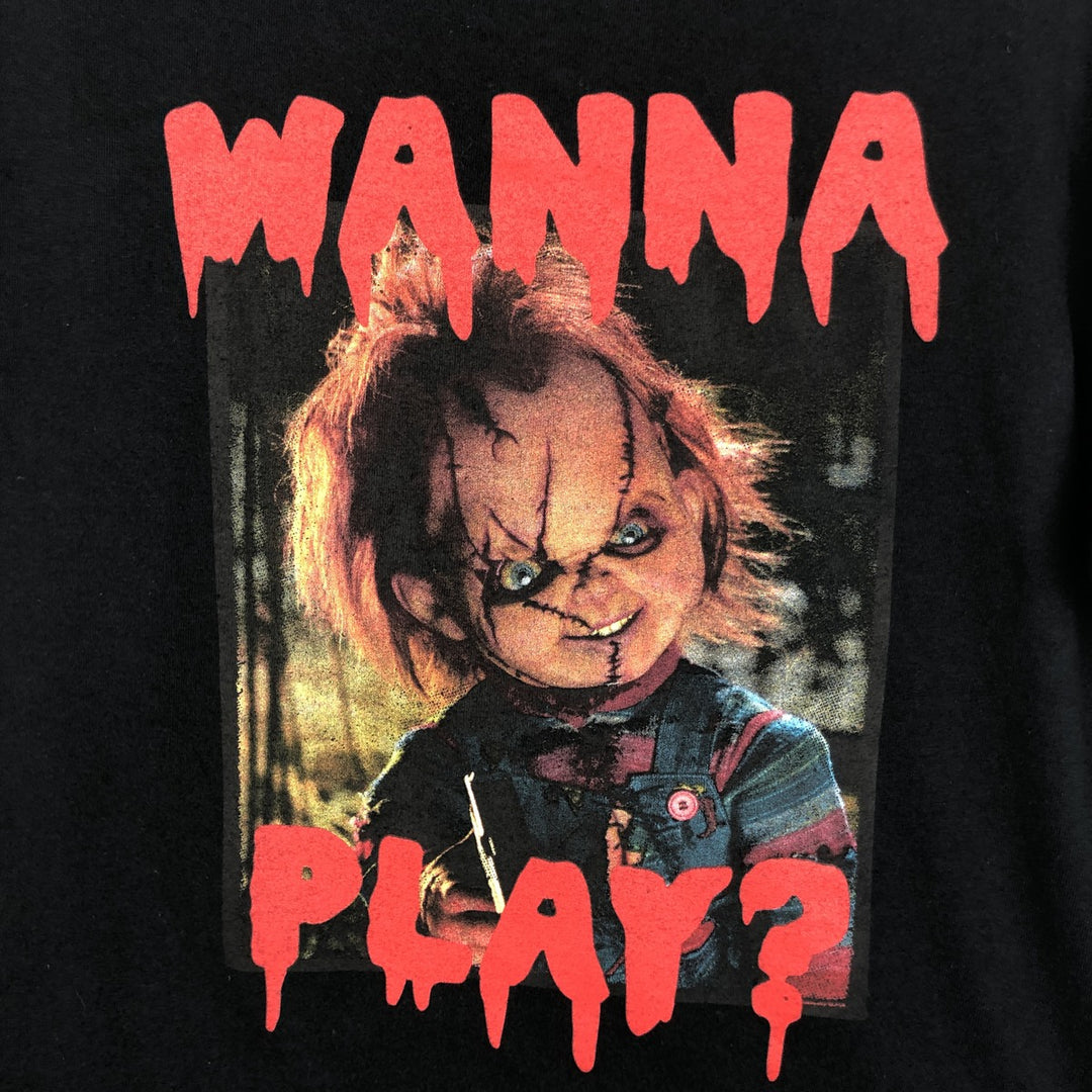 Ripple Junction CHILD'S PLAY CHUCKY Movie T-Shirt (Men's Size M) cotton black type Vintage Second Hand