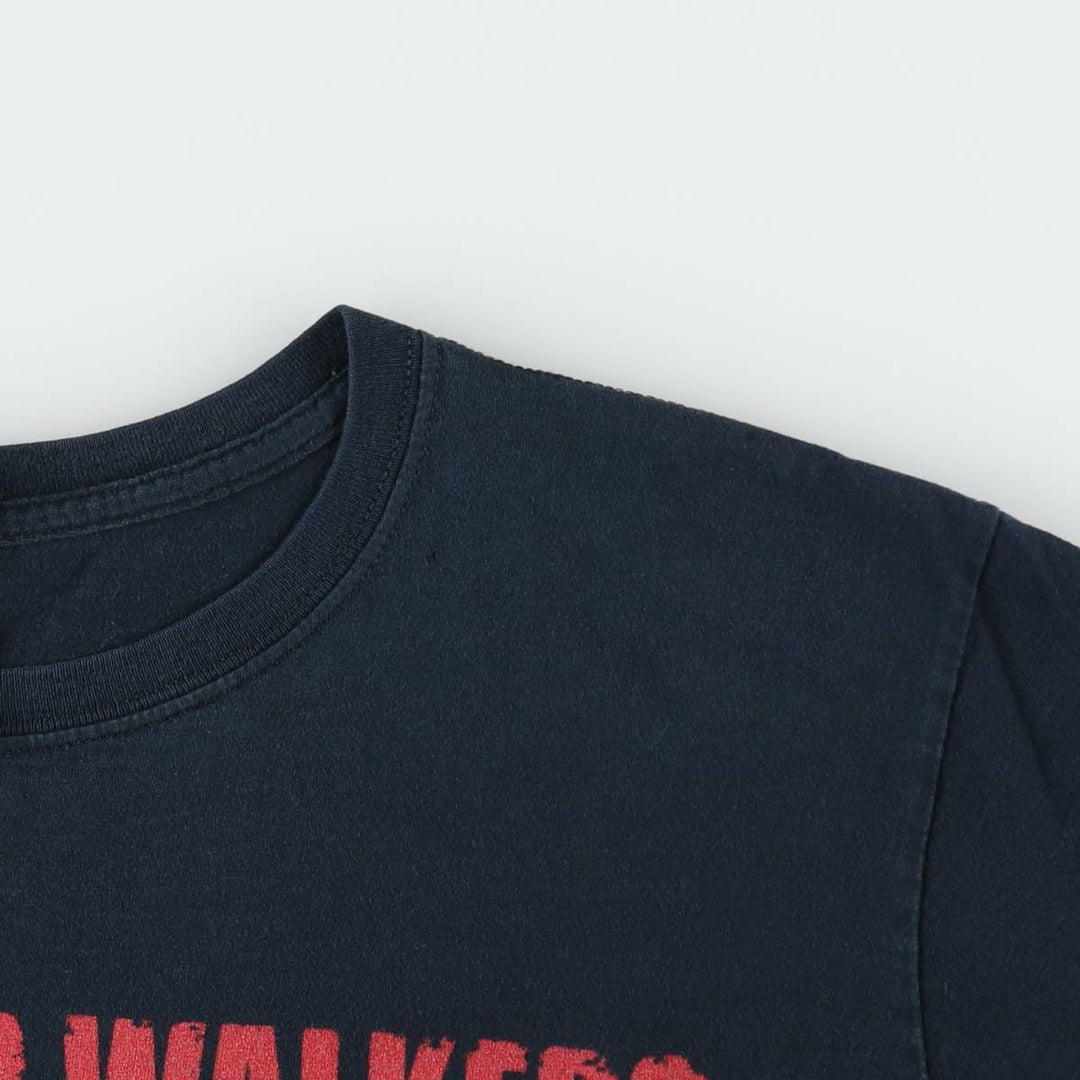 Gildan THE WALKING DEAD Movie T-shirt for men, size L cotton black type Vintage Second Hand