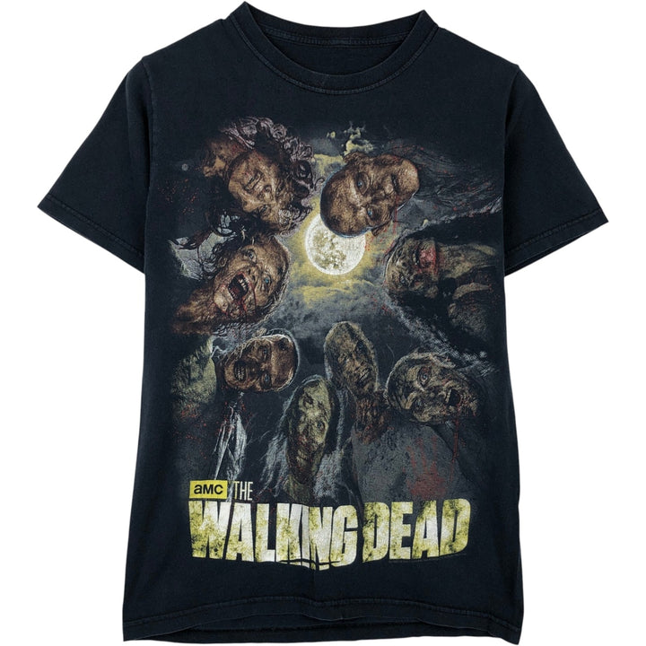 THE WALKING DEAD The Walking Dead Movie T-shirt Men's S size unclear black type Vintage Second Hand
