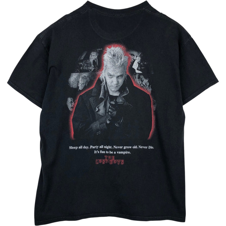 THE LOST BOYS Movie T-Shirt (Men's Size L) cotton black type Vintage Second Hand