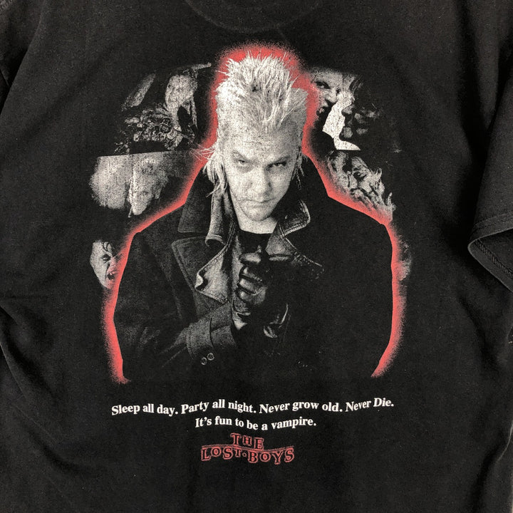 THE LOST BOYS Movie T-Shirt (Men's Size L) cotton black type Vintage Second Hand