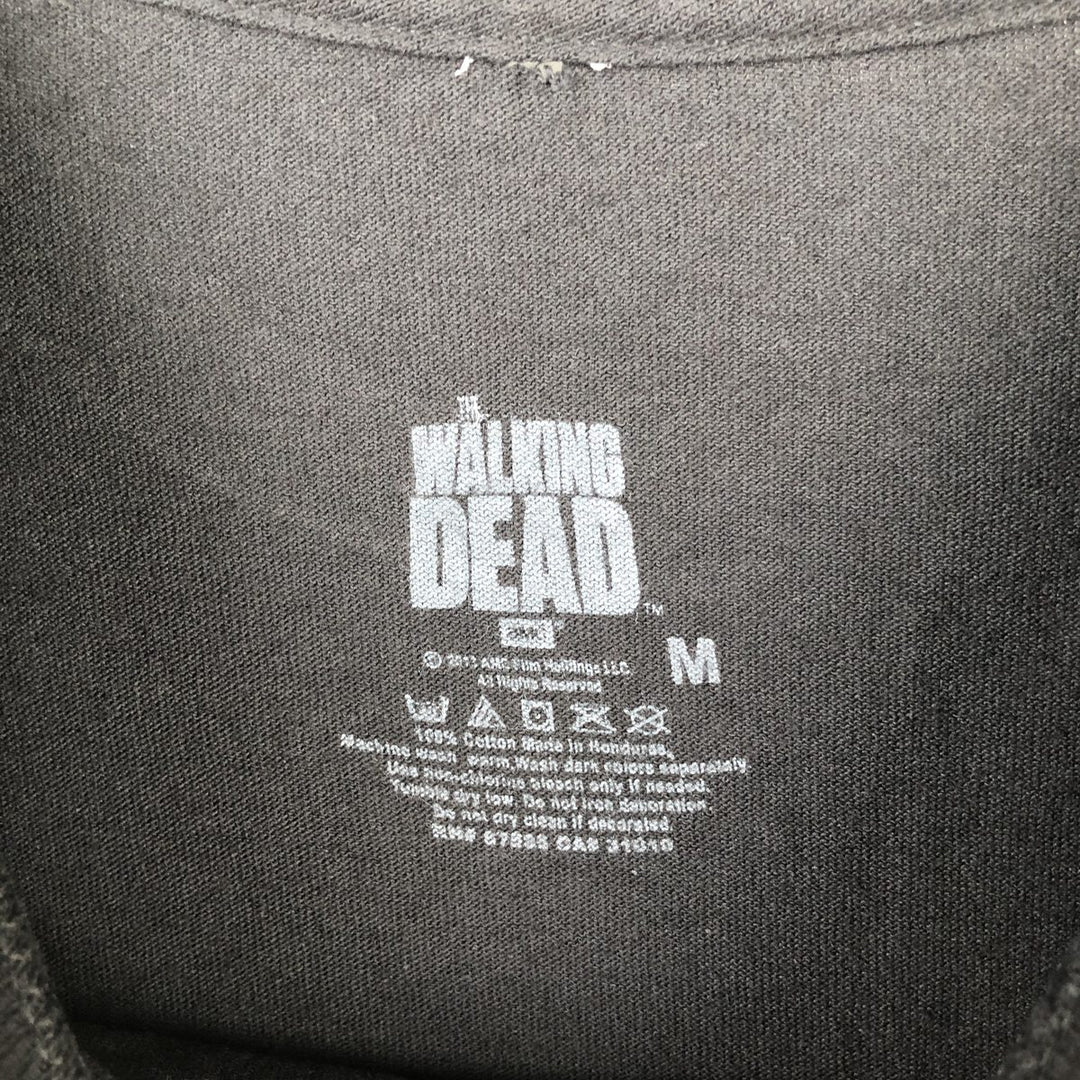 THE WALKING DEAD Rick Grimes Movie T-Shirt (Men's Size M) cotton black type Vintage Second Hand