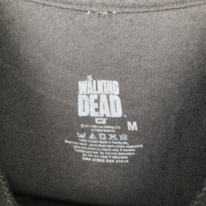 THE WALKING DEAD Rick Grimes Movie T-Shirt (Men's Size M) cotton black type Vintage Second Hand