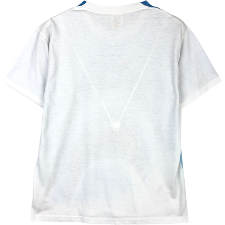 Jerzees JAWS Movie T-Shirt (Men's XL equivalent) polyester blue type Vintage Second Hand
