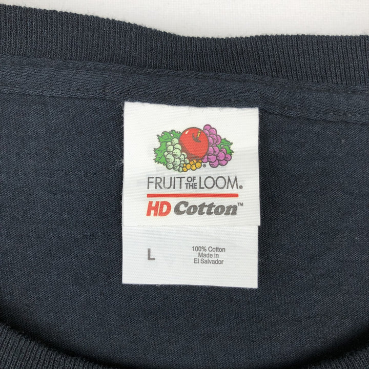 Fruit of the Loom Star Wars Kylo Ren Movie T-Shirt (Men's Size L) cotton black type Vintage Second Hand
