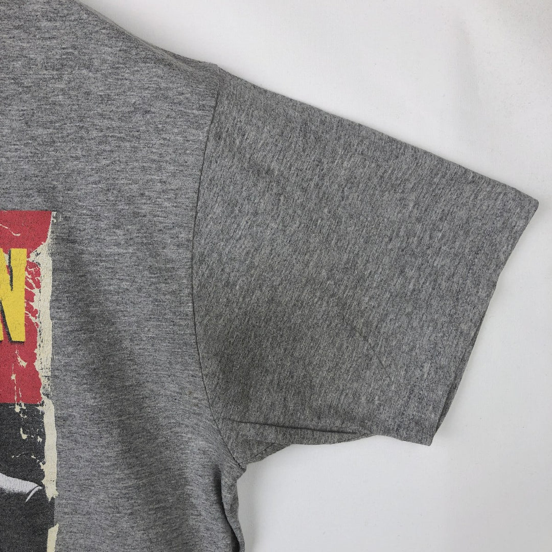 PULP FICTION Pulp Fiction Movie T-shirt Men's L size cotton gray type Vintage Second Hand